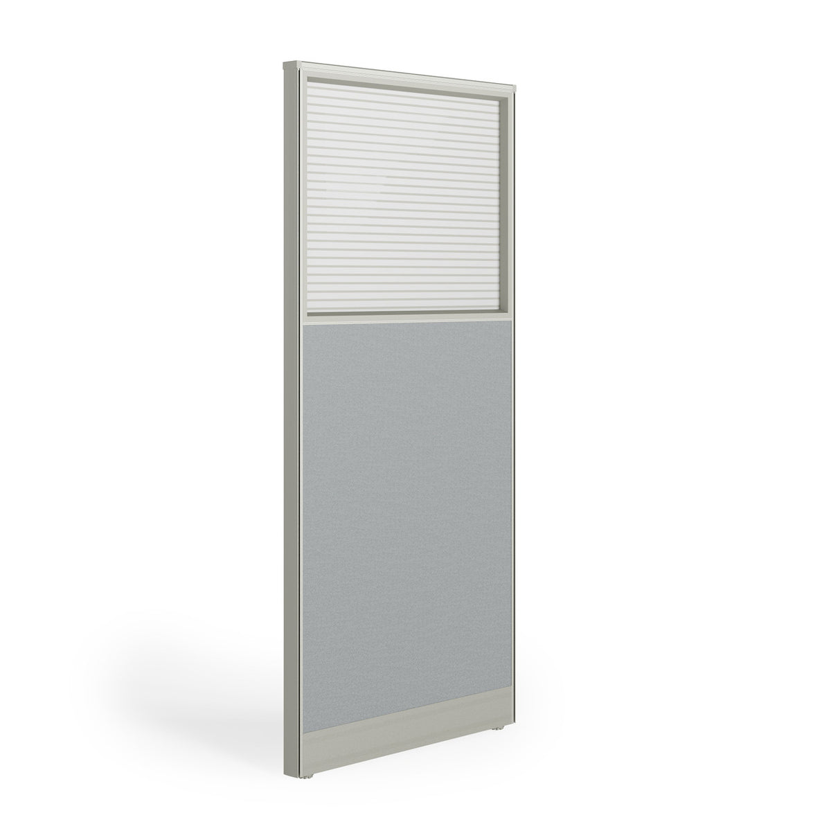 OfficeSource OS Panels II 30"W X 66"H Panel w/ Opaque View-Through (OSCP6630GGTML)