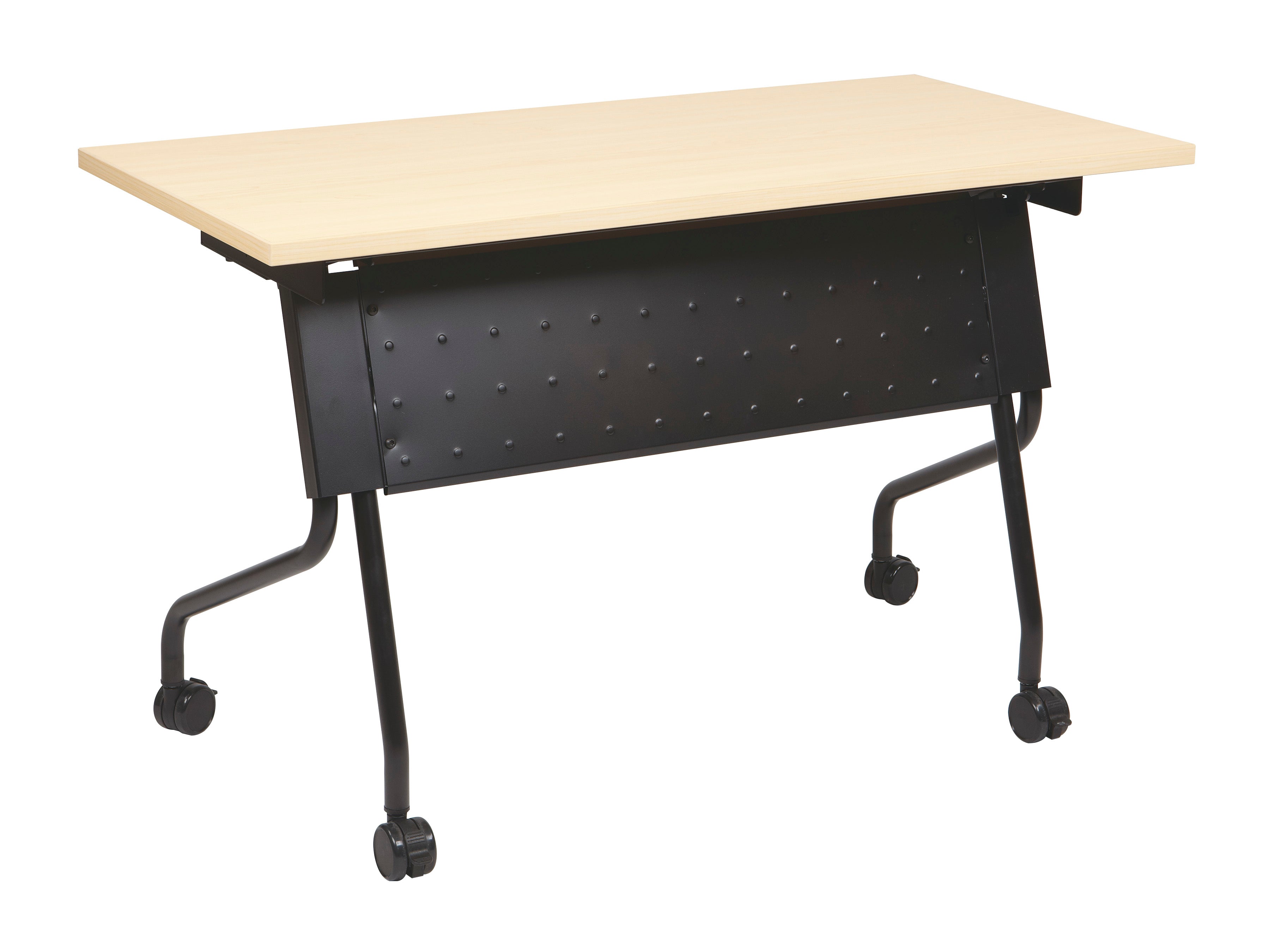 4' Black Frame With Maple Top