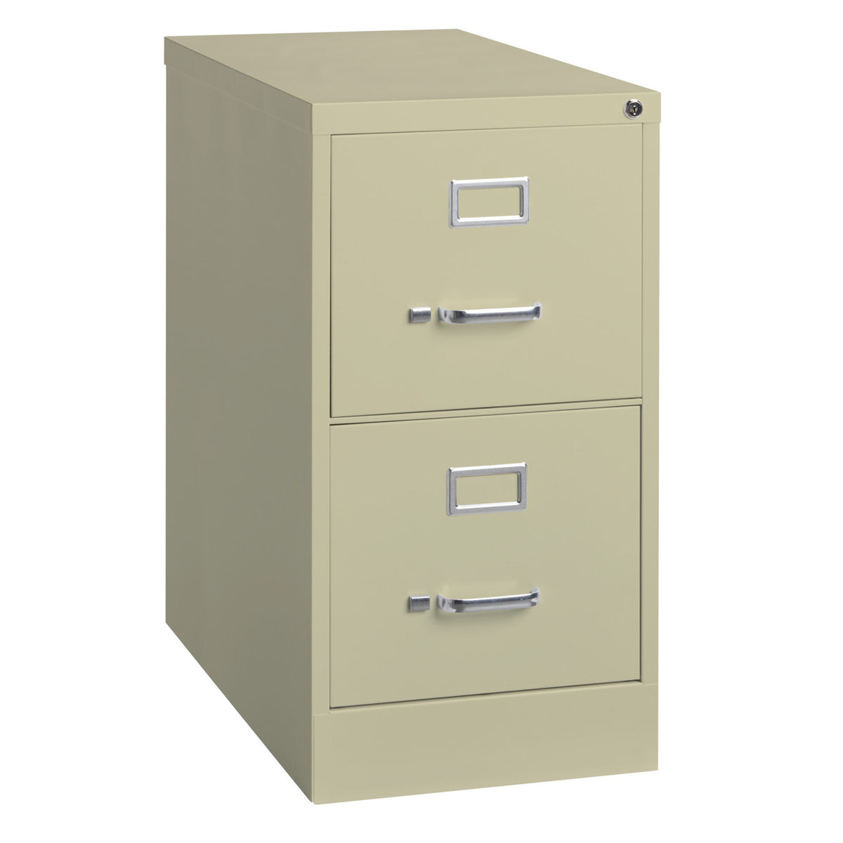OfficeSource Steel Vertical File Collection 2 Drawer Vertical File Cabinet, 25" Deep, Legal (OSV2LG25)