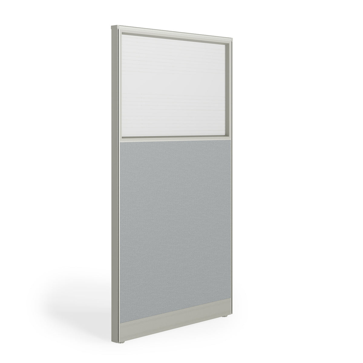 OfficeSource OS Panels II 36"W X 66"H Panel w/ Opaque View-Through (OSCP6636GGTML)