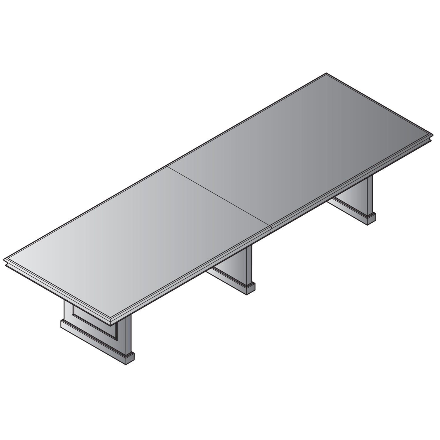 Townsend Rectangular Table 144" X 48"