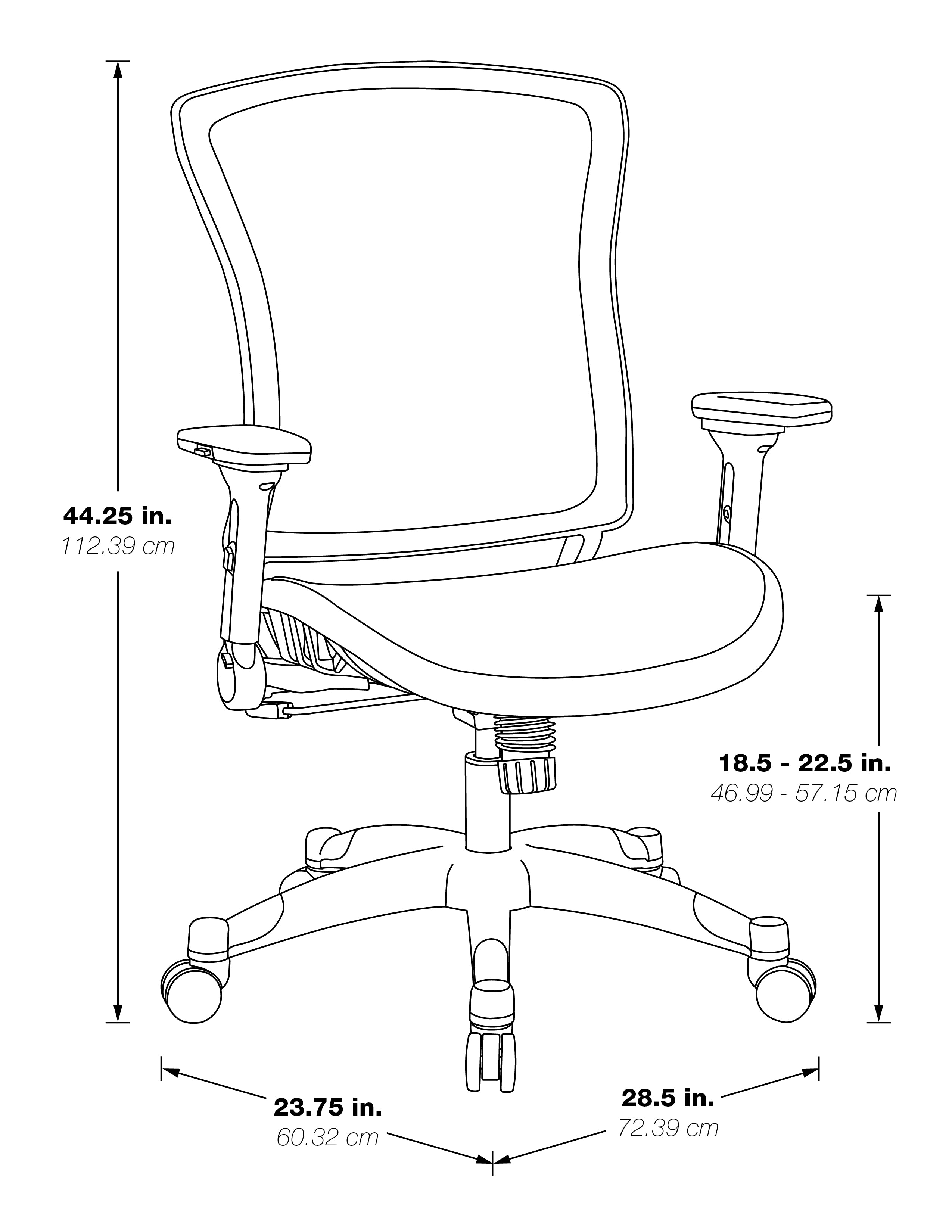 Exec Breathable Mesh Back Chair