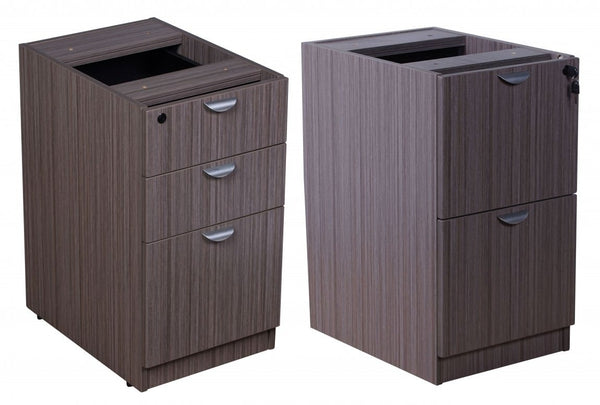 Pair of 2 & 3 Drawer Pedestals for Boss Desks – view 1