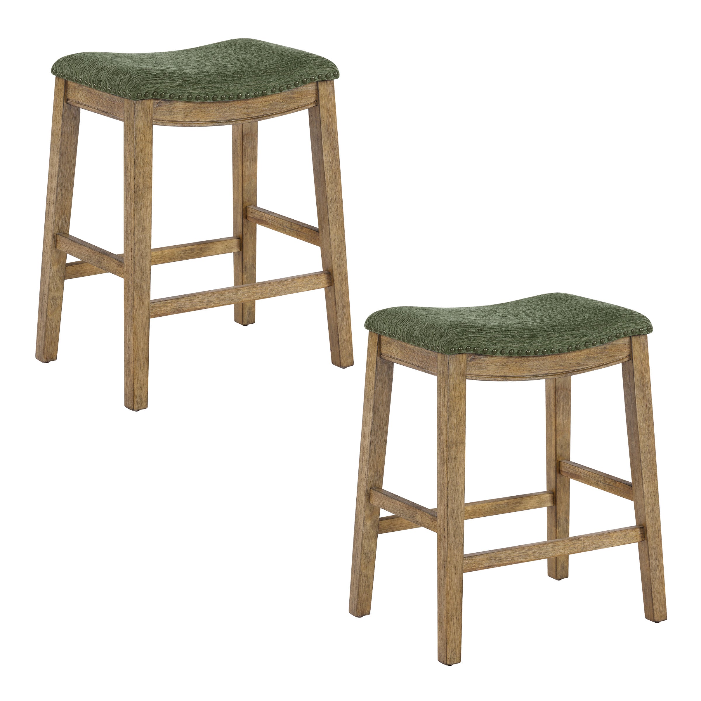 24" Saddle Stool 2-pack