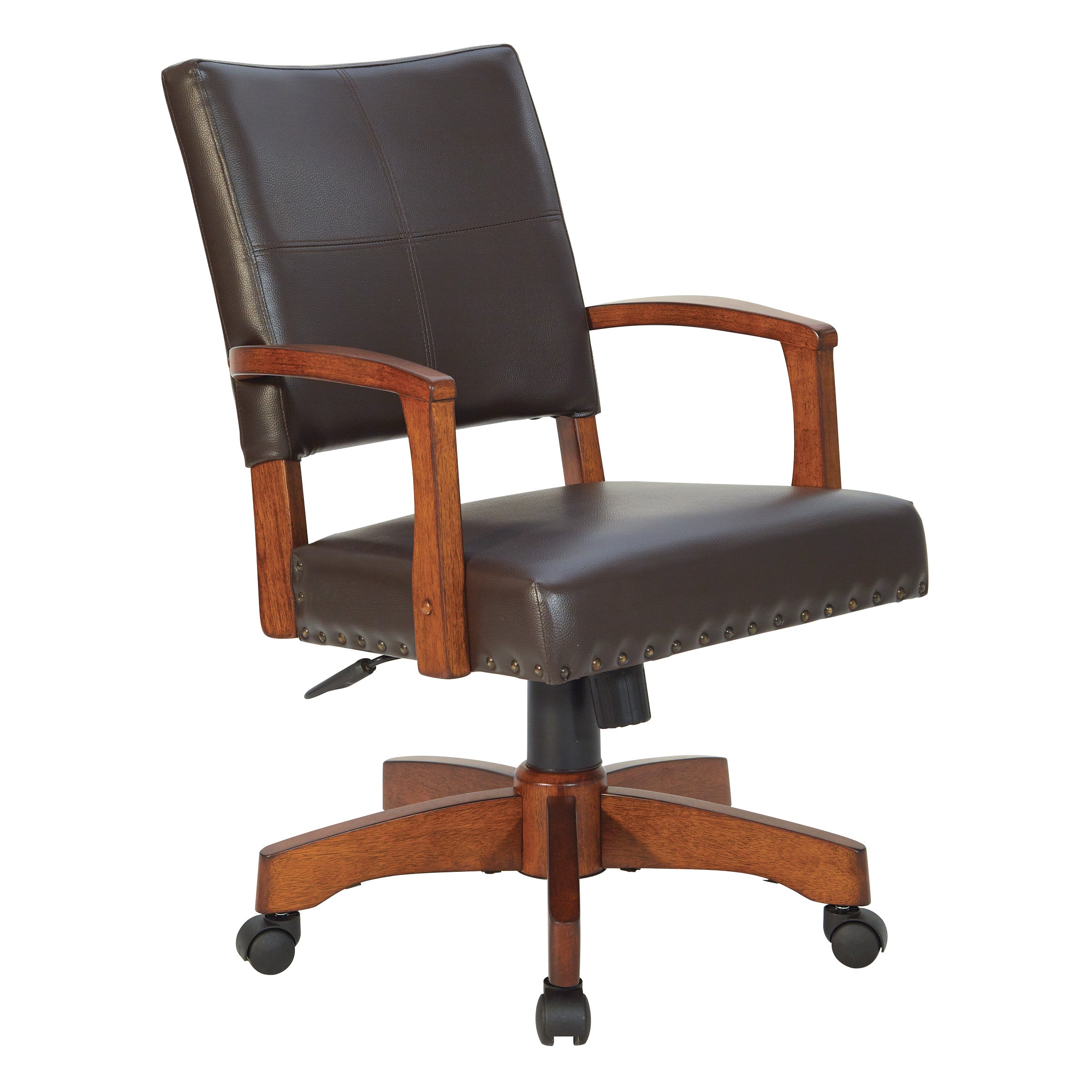 Deluxe Wood Bankers Chair