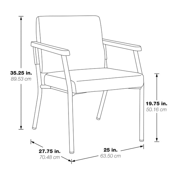 Office Star BC9601 Bariatric Patient Big & Tall Chair