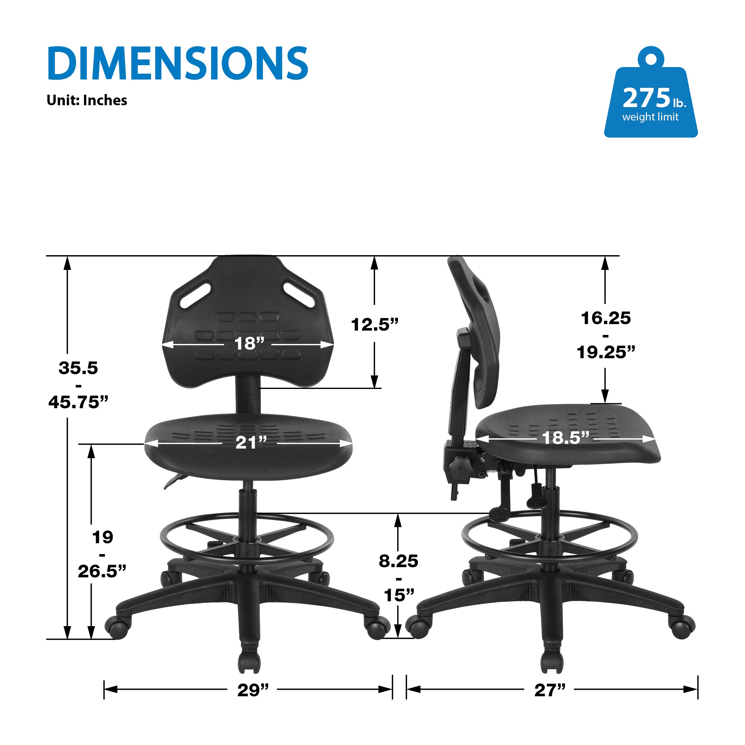 Vocation Drafting Chair