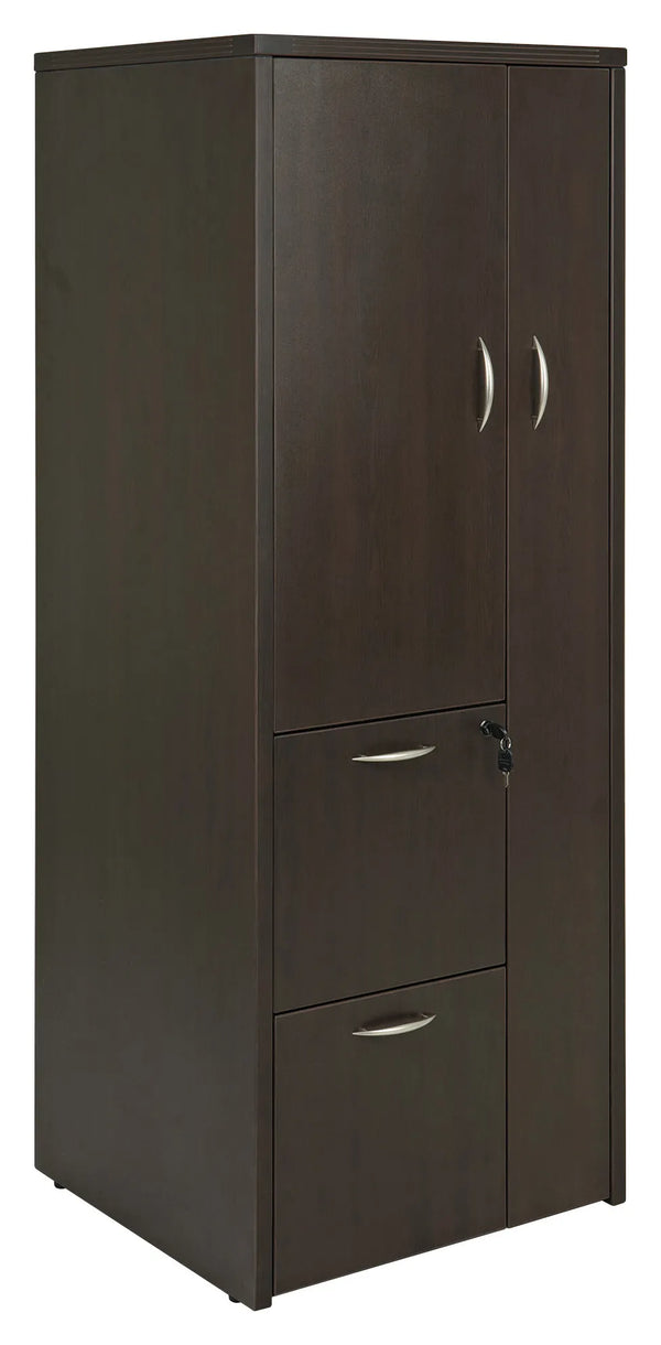 Office Star Napa Lockable Storage Cabinet – view 1
