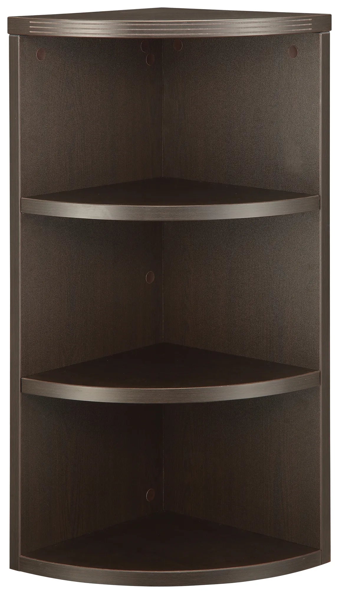 Office Star Napa Curved Corner Bookcase – view 1