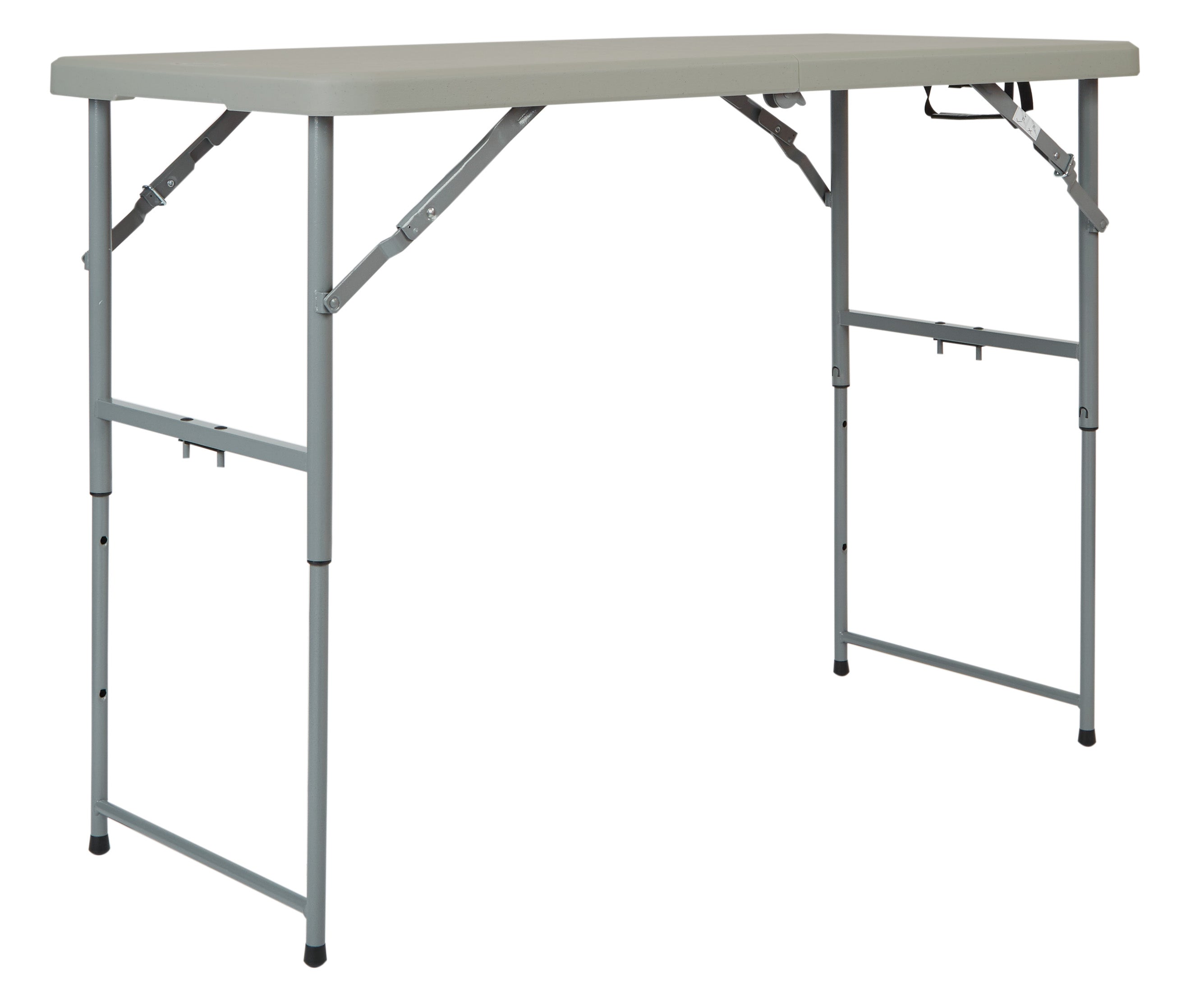 4' Adjustable Fold Resin Table