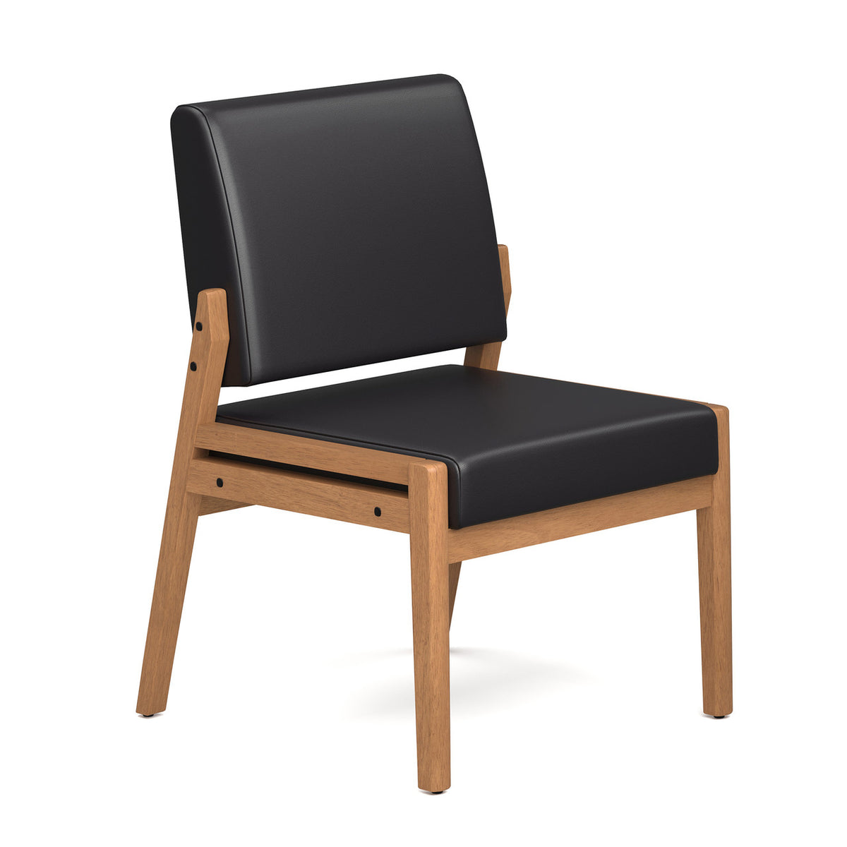 OfficeSource Aiden Single Seat with Half Arm (OSGS4016)