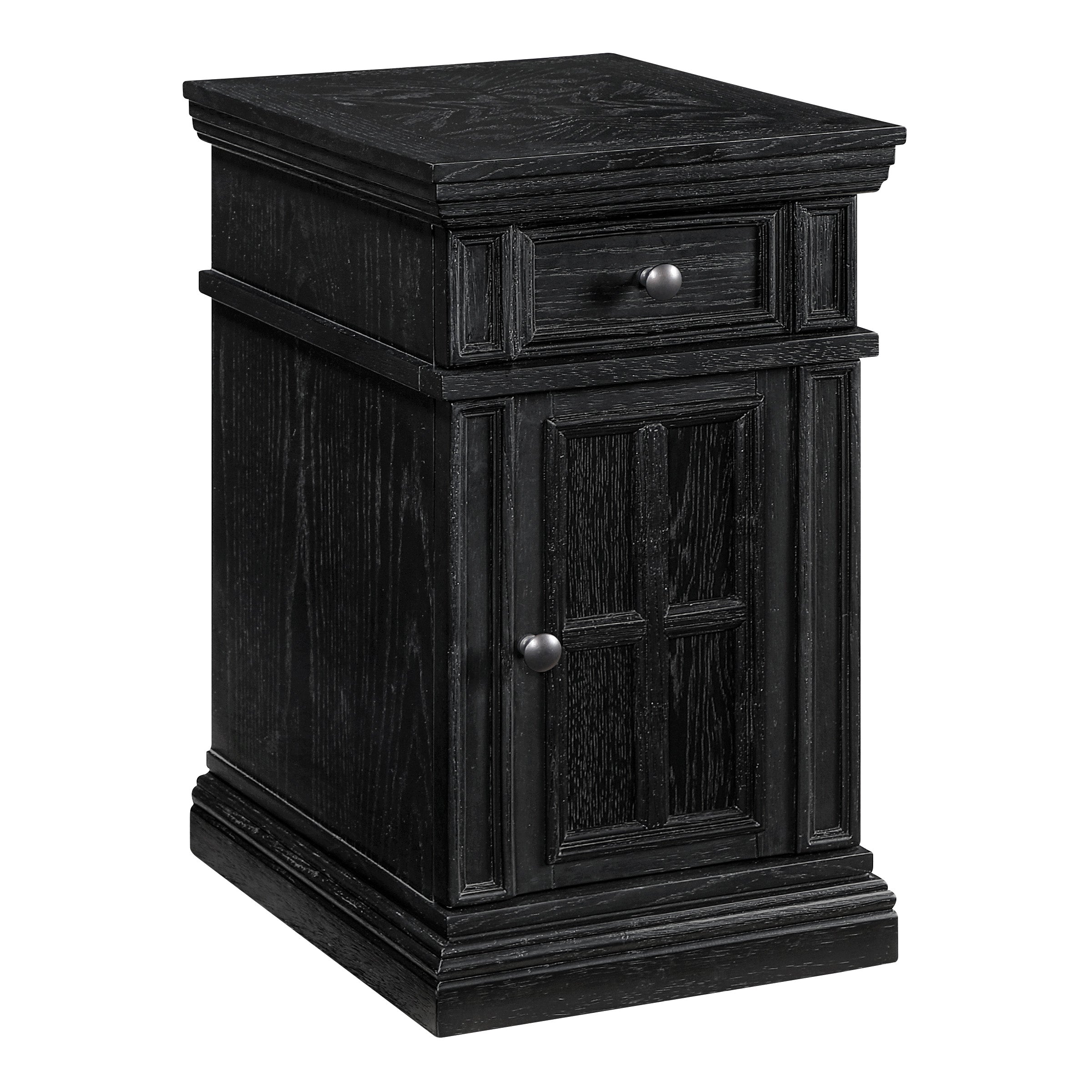 Chair Side Table with Power