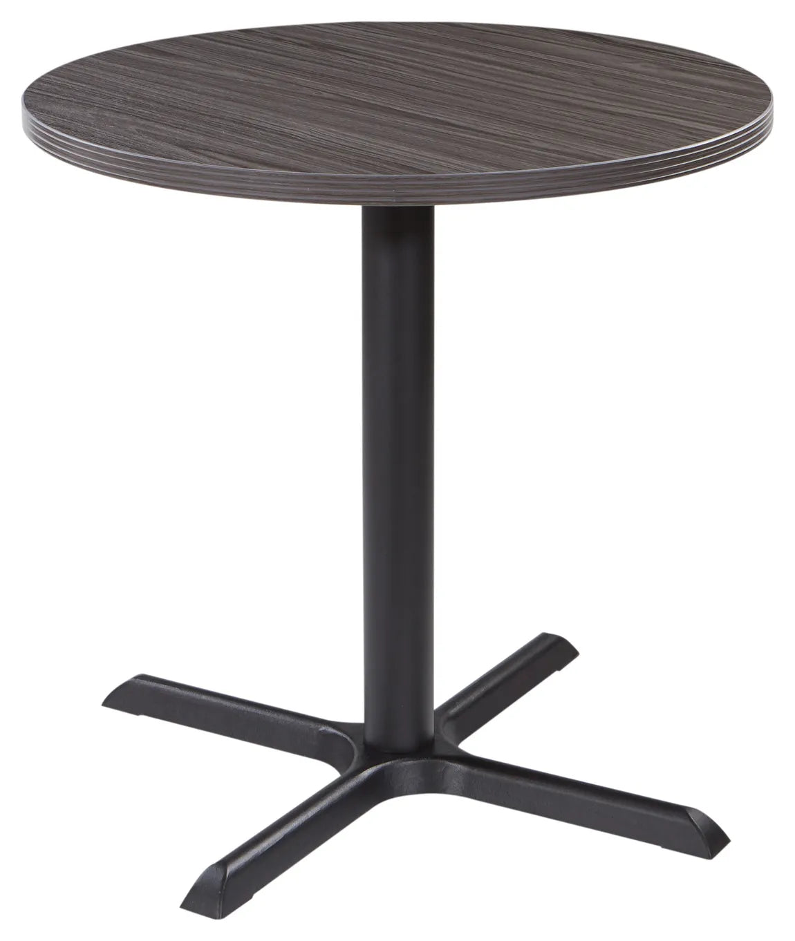 Office Star Napa Round Table with Metal Base – view 1