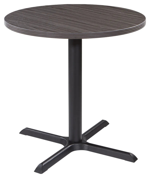 Office Star Napa Round Table with Metal Base – view 1