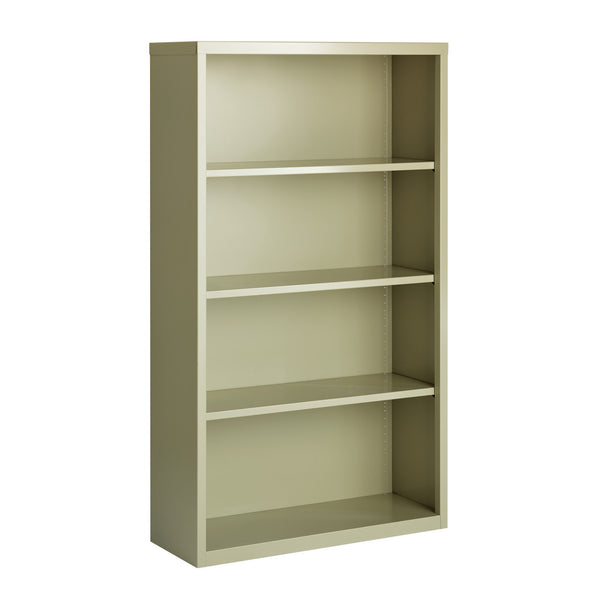 OfficeSource Steel Bookcase Steel Bookcase - 4 Shelves (OSB4SLF60)