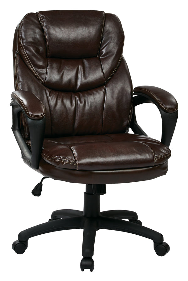 Faux Leather Managers Chair