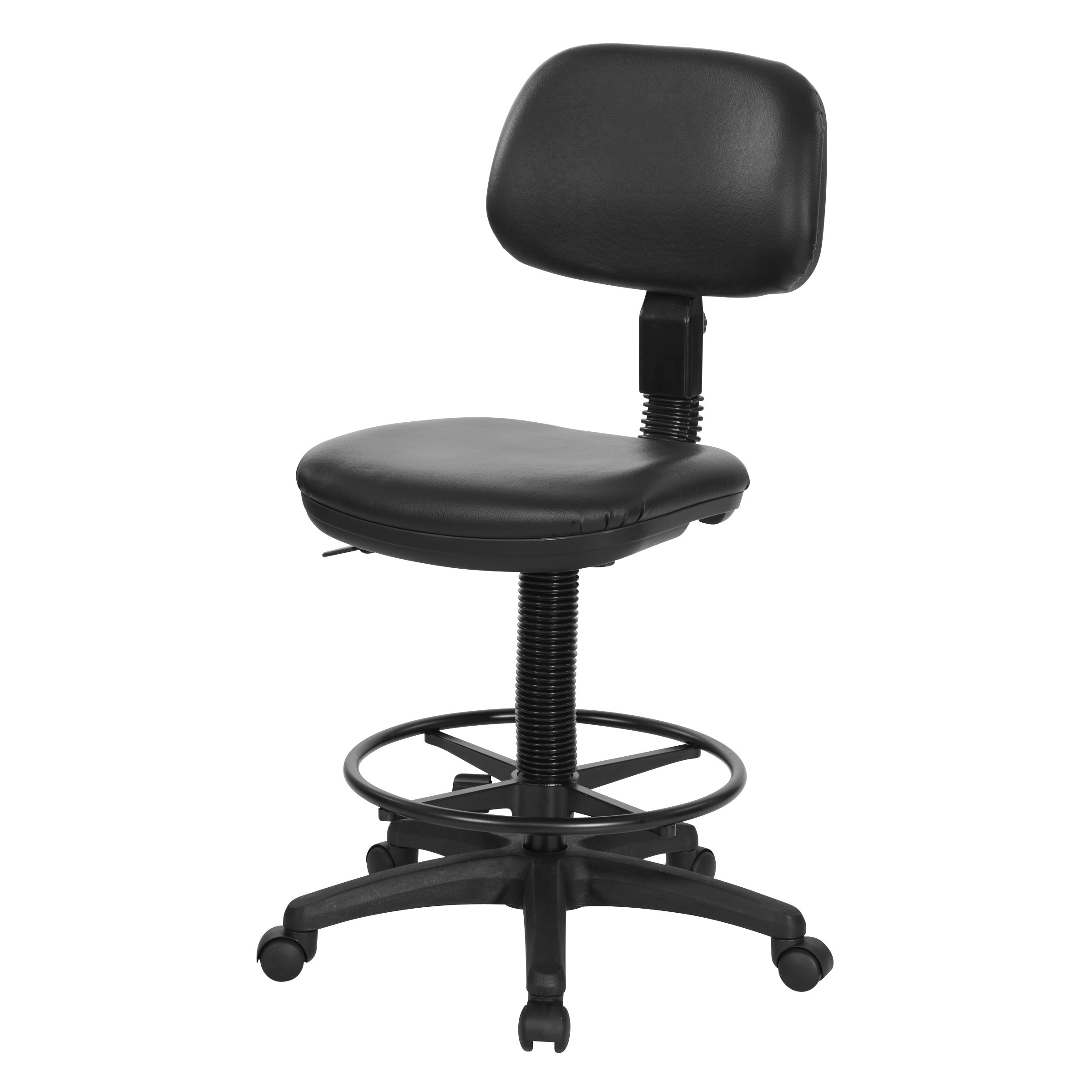 Sculptured Vinyl Drafting Chair