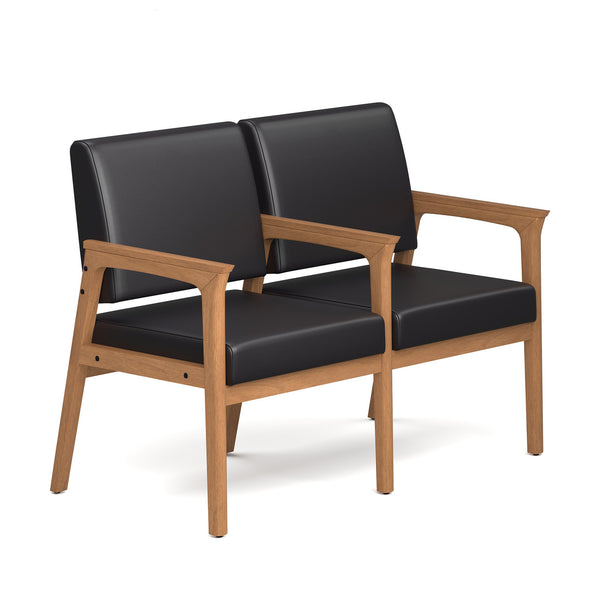 OfficeSource Aiden 2-Seater with Full Arm (OSGS4013)