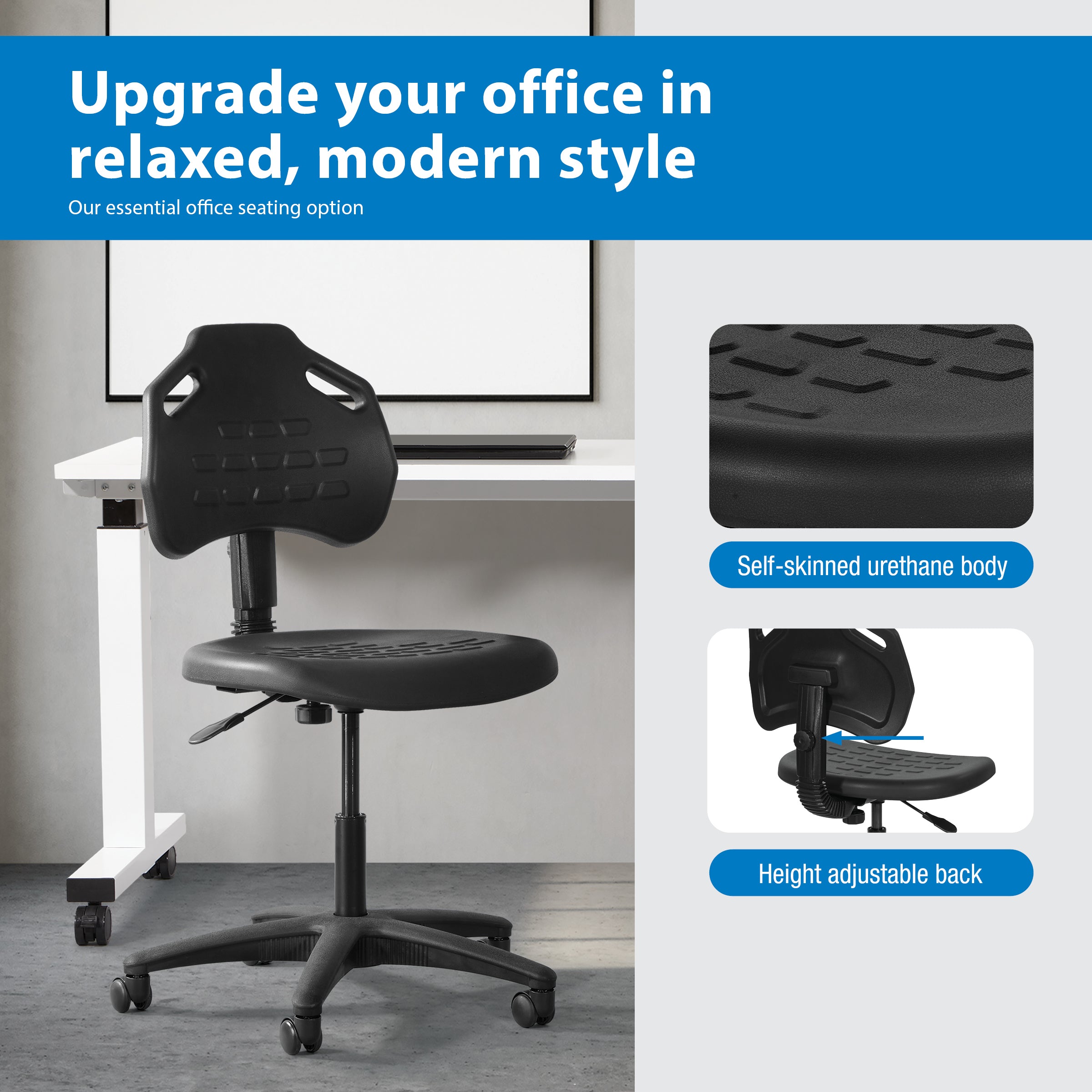 Armless Task Chair