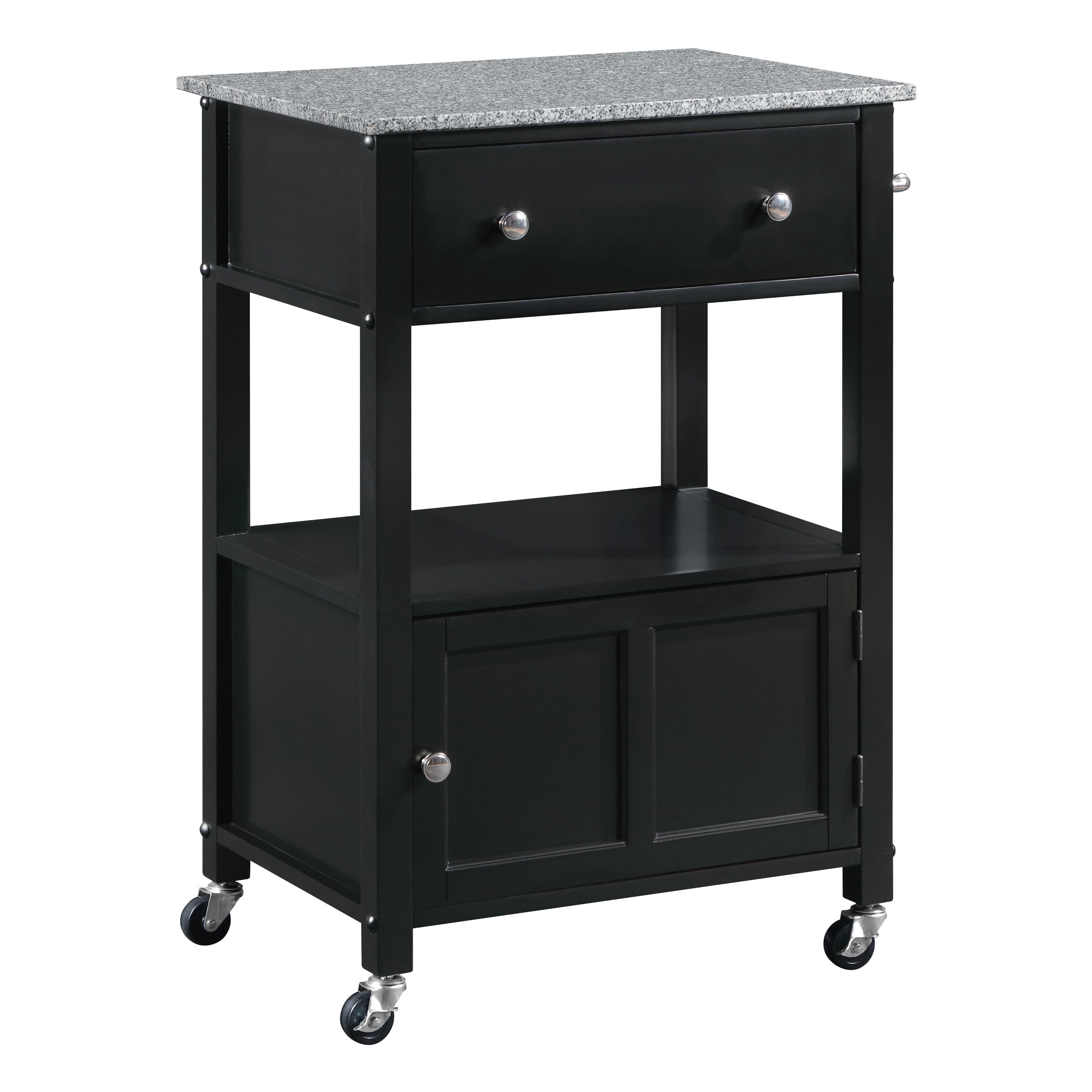 Fairfax Kitchen Cart Black