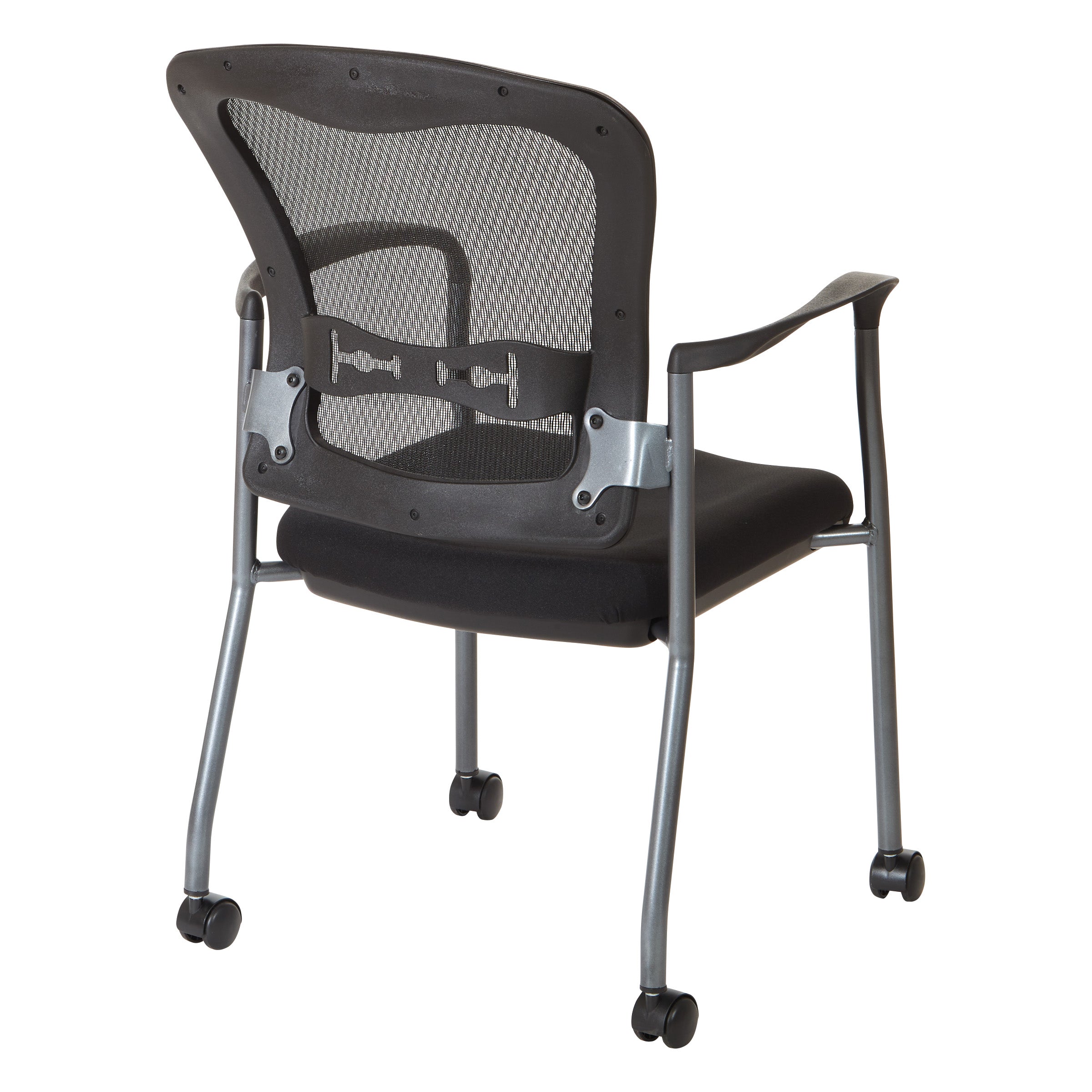Titanium Visitors Chair with Arms