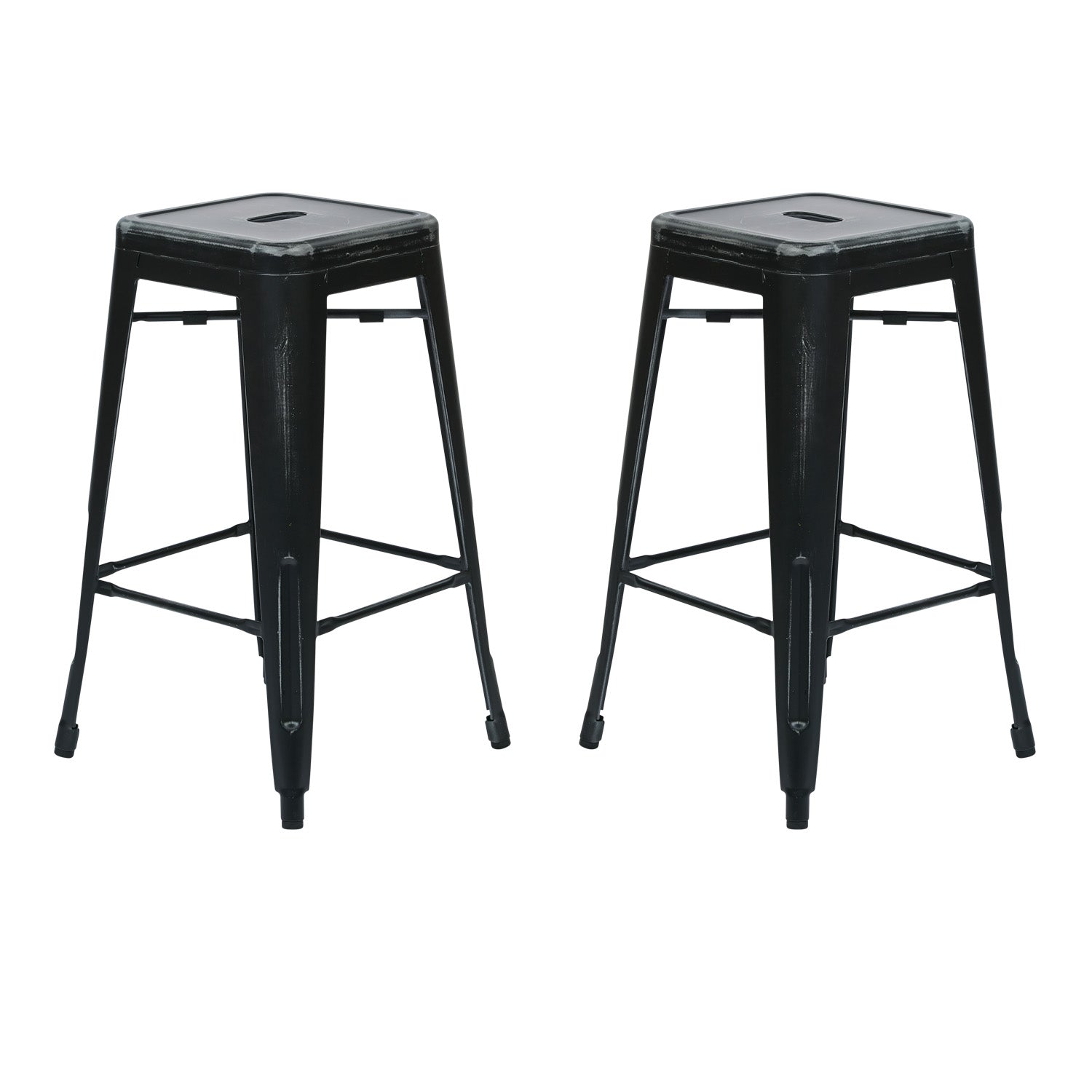 Bristow 26" Antique Metal Barstools