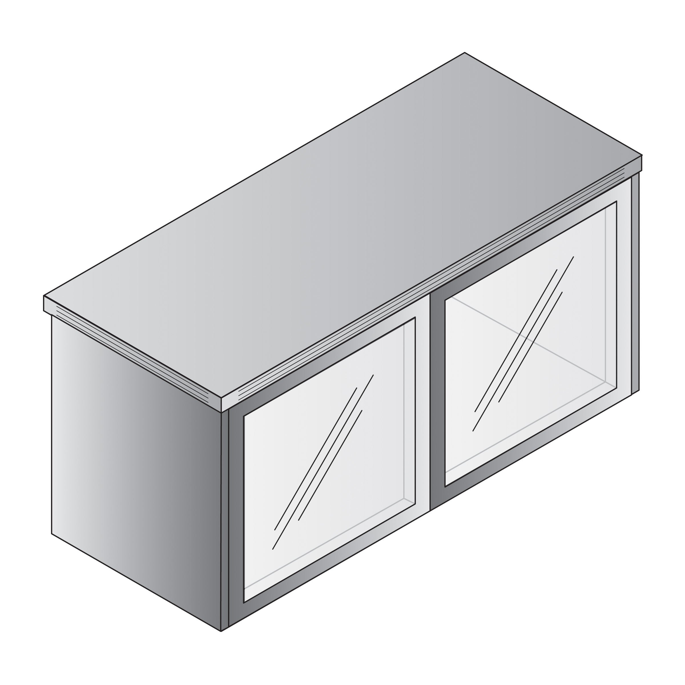 Wall-Mount without Doors