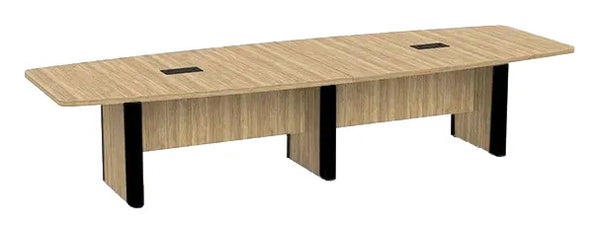 Modern Boat Shape Conference Table – view 1