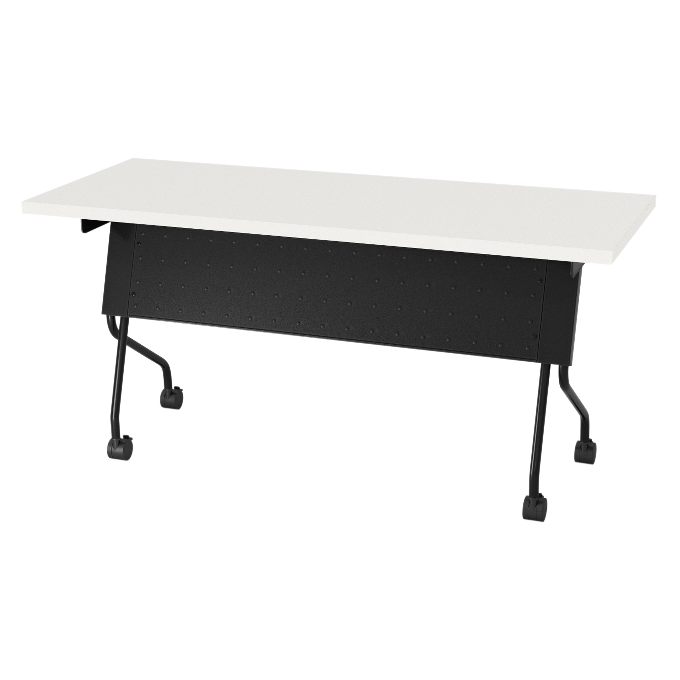 5' Black Frame With White Top