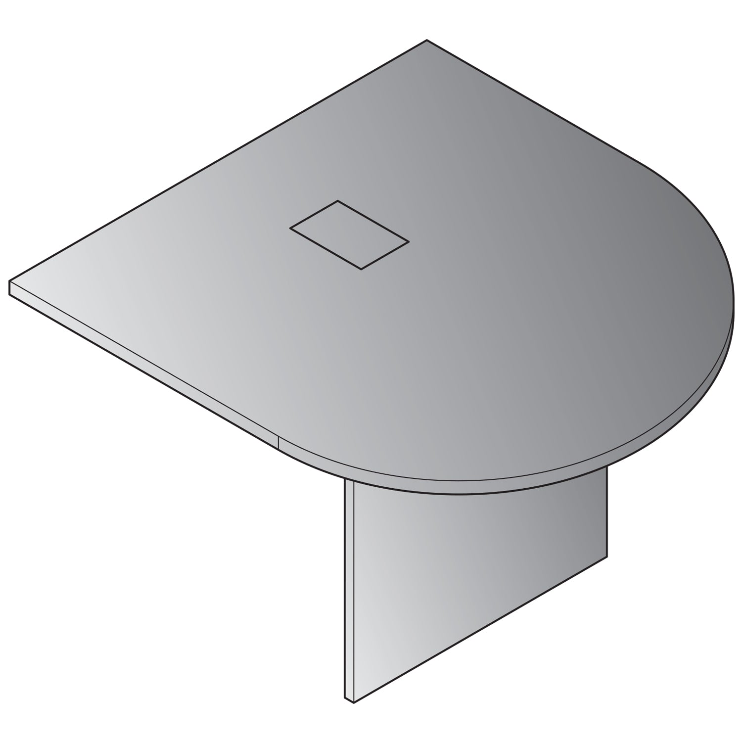Expandable 48"X48" Bullet Top Component
