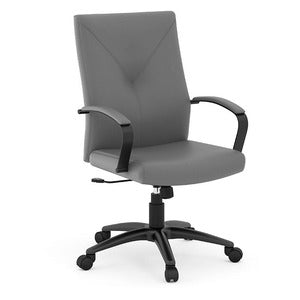 N9NE Wren Swivel Tilt Conference Chair, Chrome or Black Frame (14010)