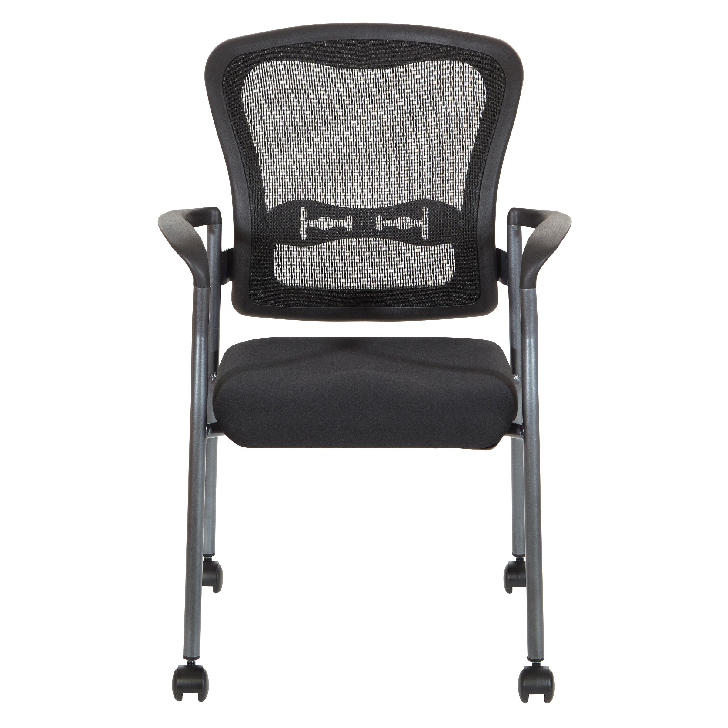 Titanium Visitors Chair with Arms
