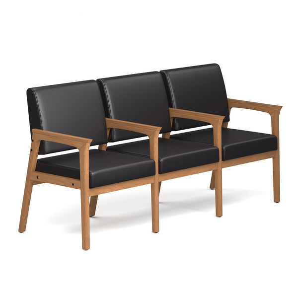 OfficeSource Aiden 3-Seater with Full Arm (OSGS4014)