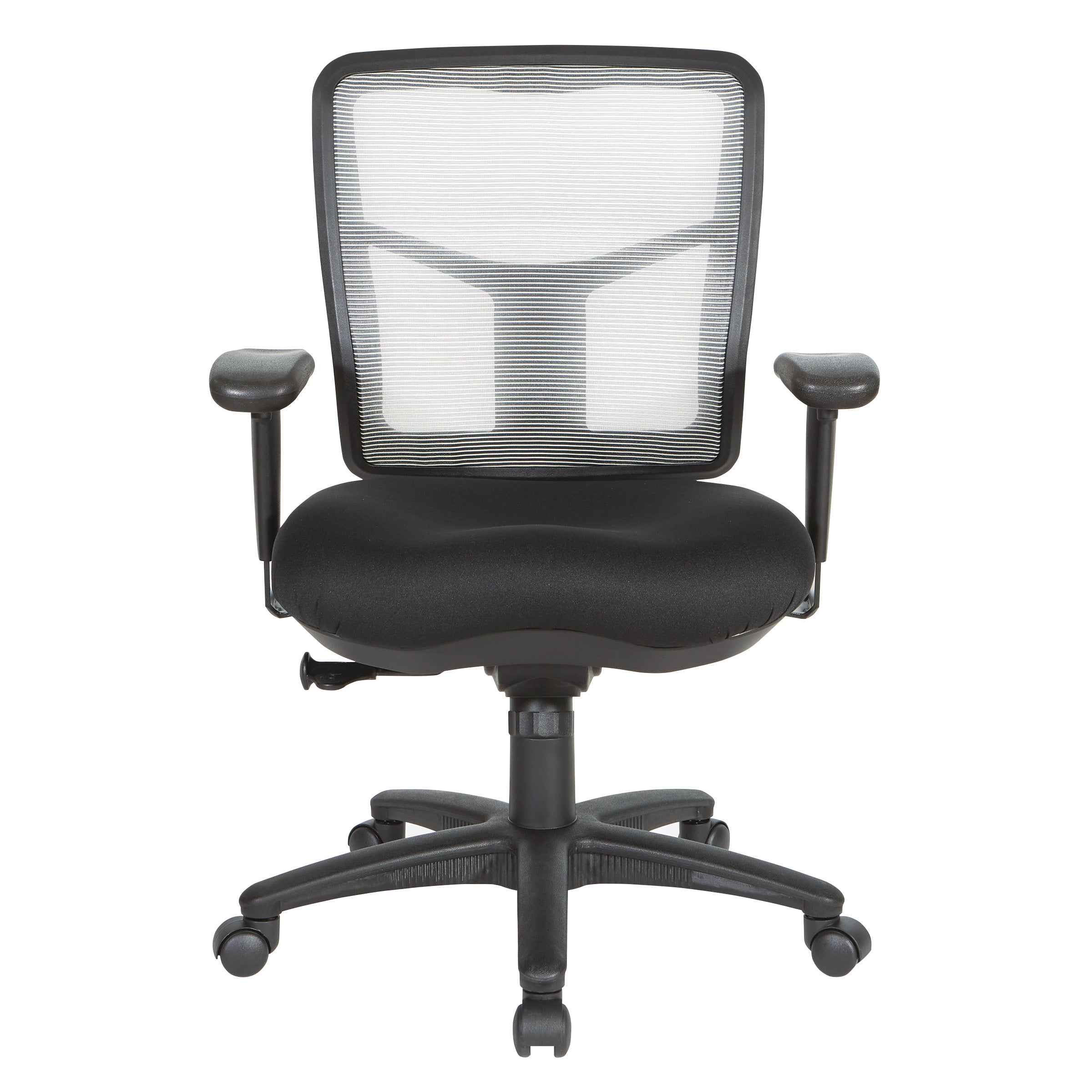White Air Mist Mesh Back Chair