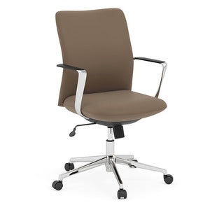 N9NE Dolce Mid-Back Conference Chair, Chrome Base (82622)