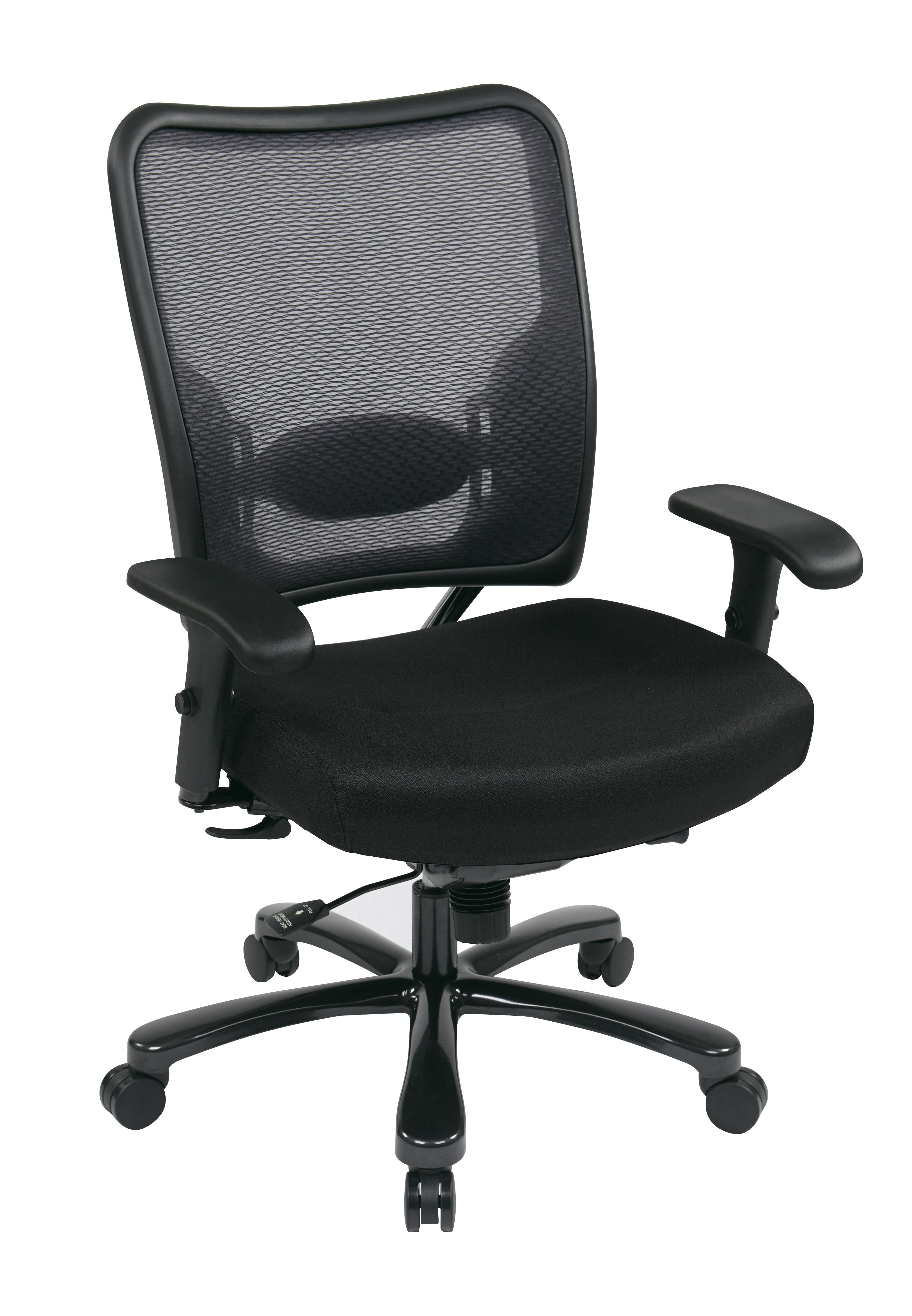 Big & Tall Double AirGrid® Back and Custom Fabric Seat Ergonomic Chair