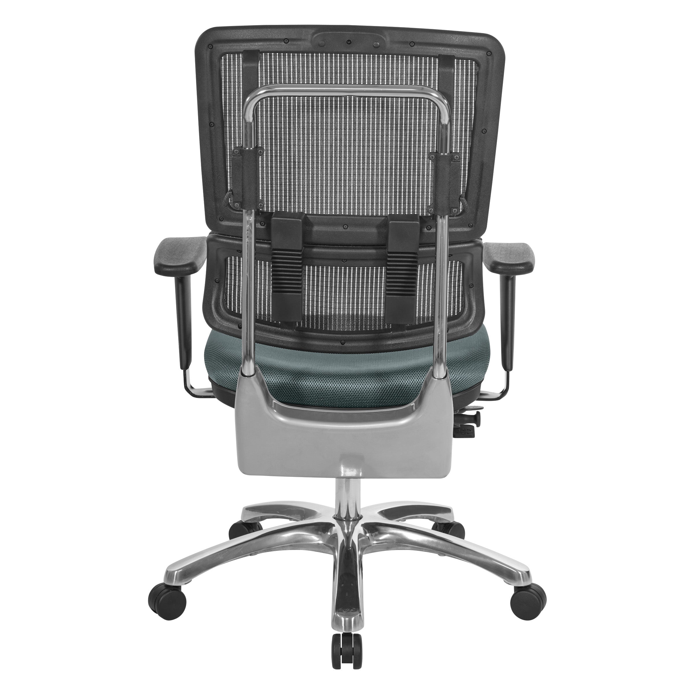 Vertical Black Mesh Back Chair