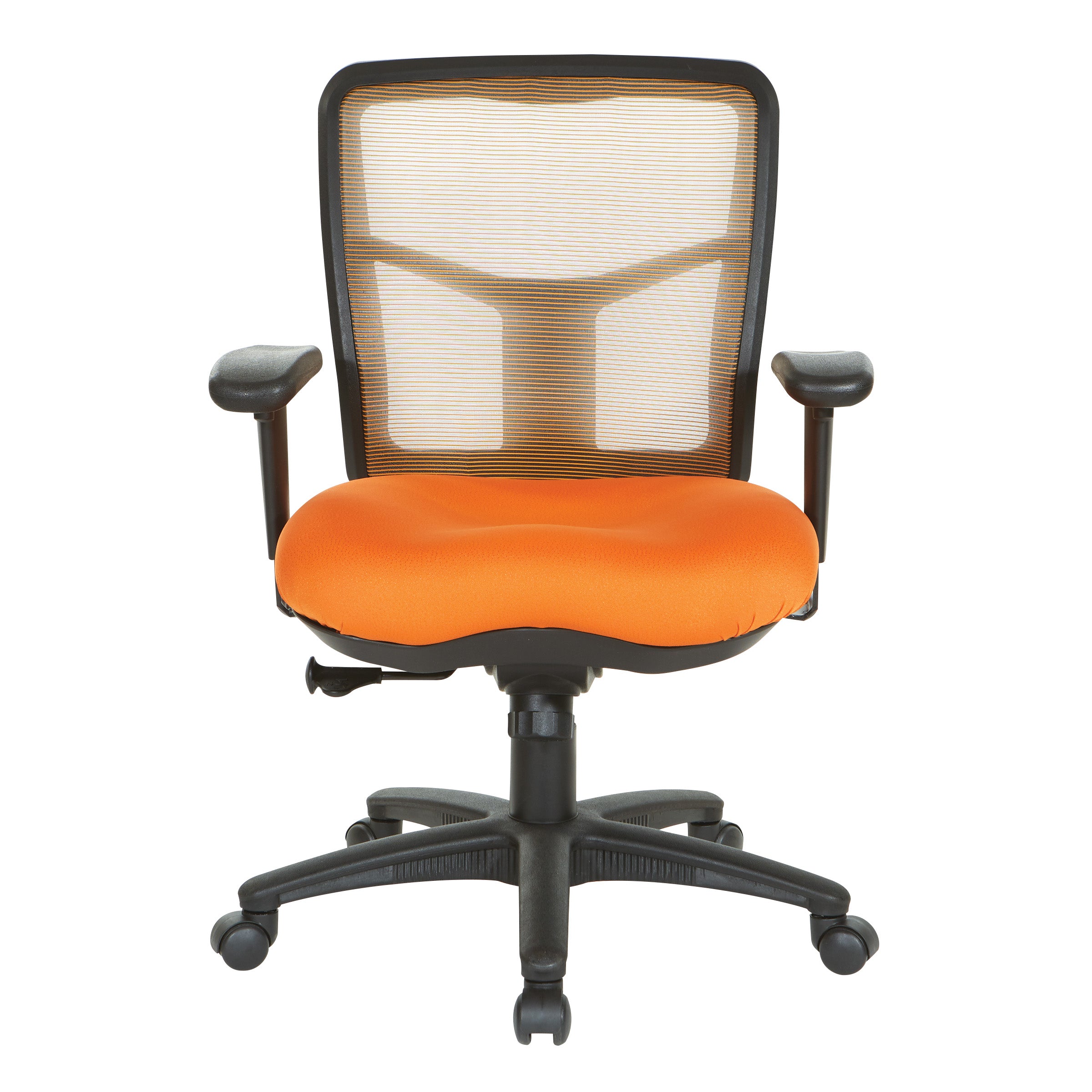 Orange Air Mist Mesh Back Chair