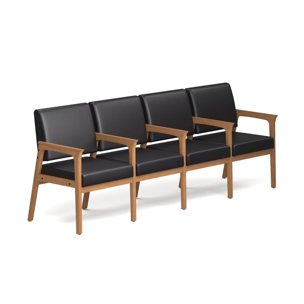 OfficeSource Aiden 4-Seater with Full Arm (OSGS4015)