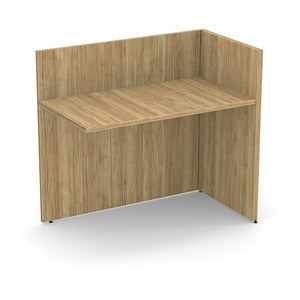 N9NE Classic Laminate Reception Return 42" x 24" x 41"H (PL180) - Aspen