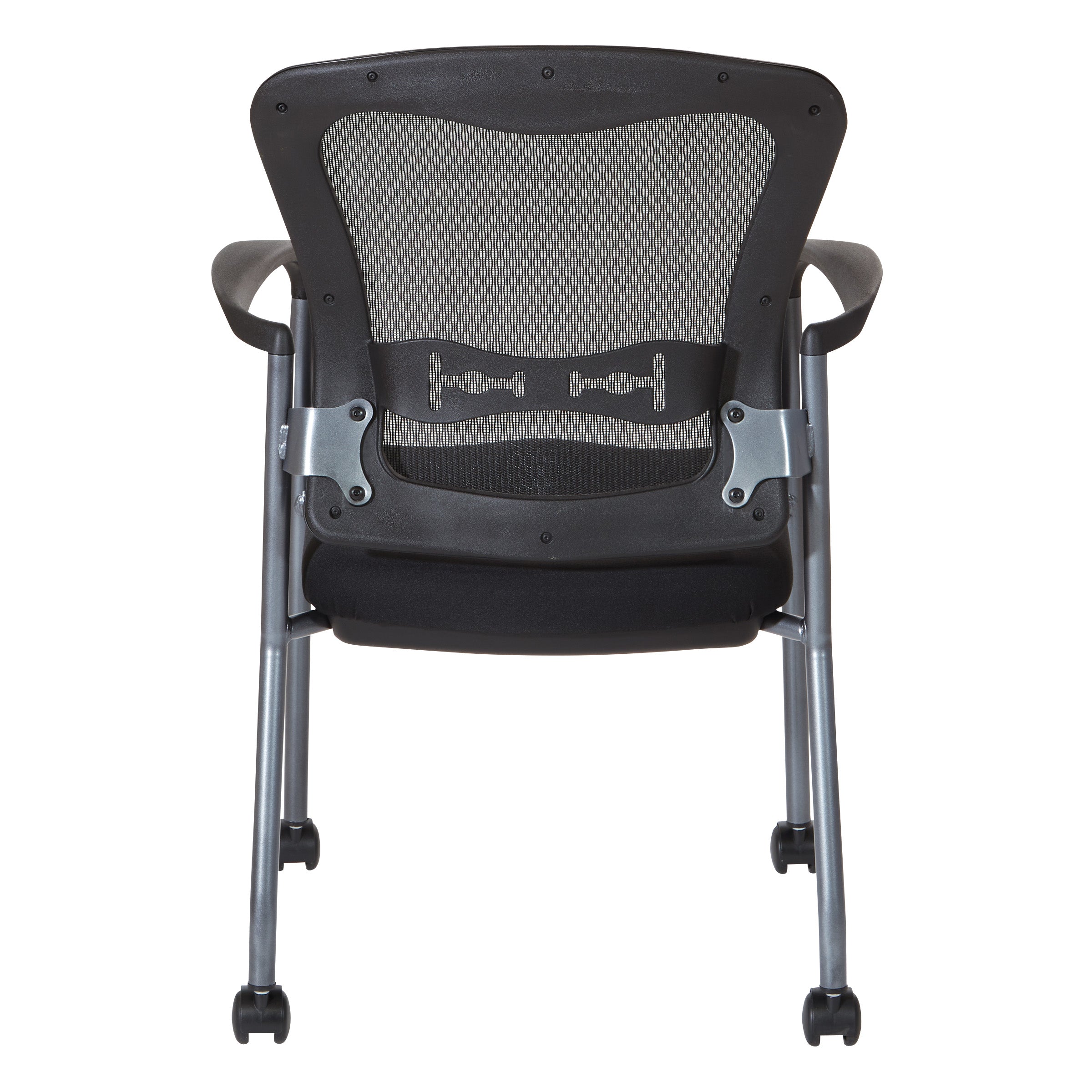 Titanium Visitors Chair with Arms