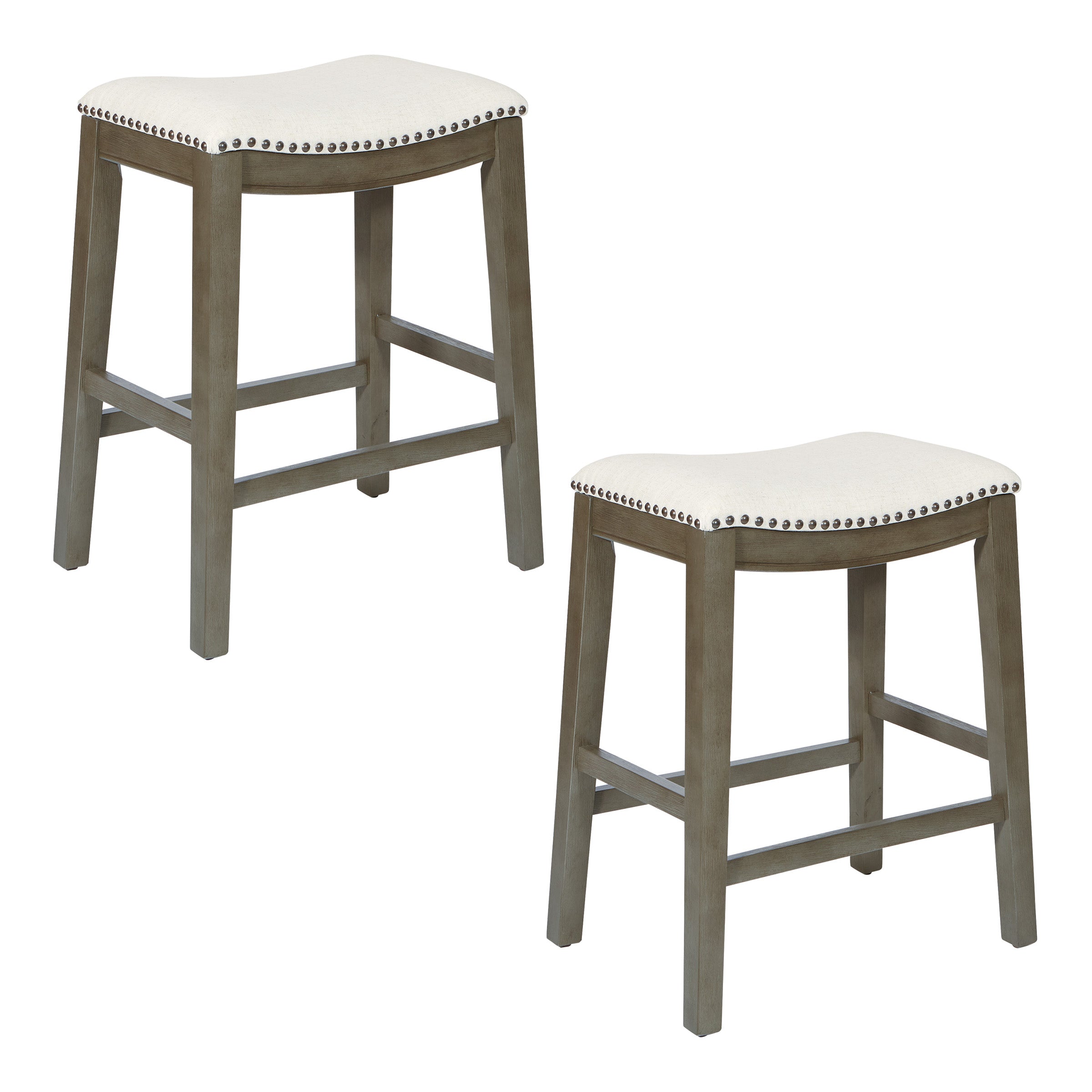 24" Saddle Stool 2-pack