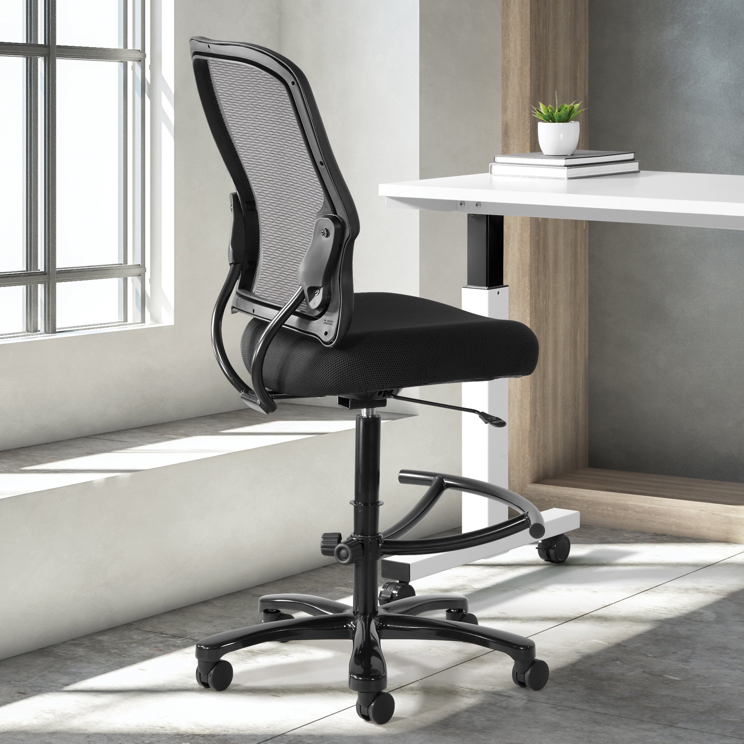 Big Man's AirGrid® Drafting Chair