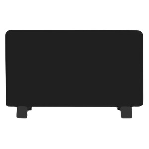 N9NE Remix Modular Square Ottoman 24" x 30", Black Vinyl (9756)