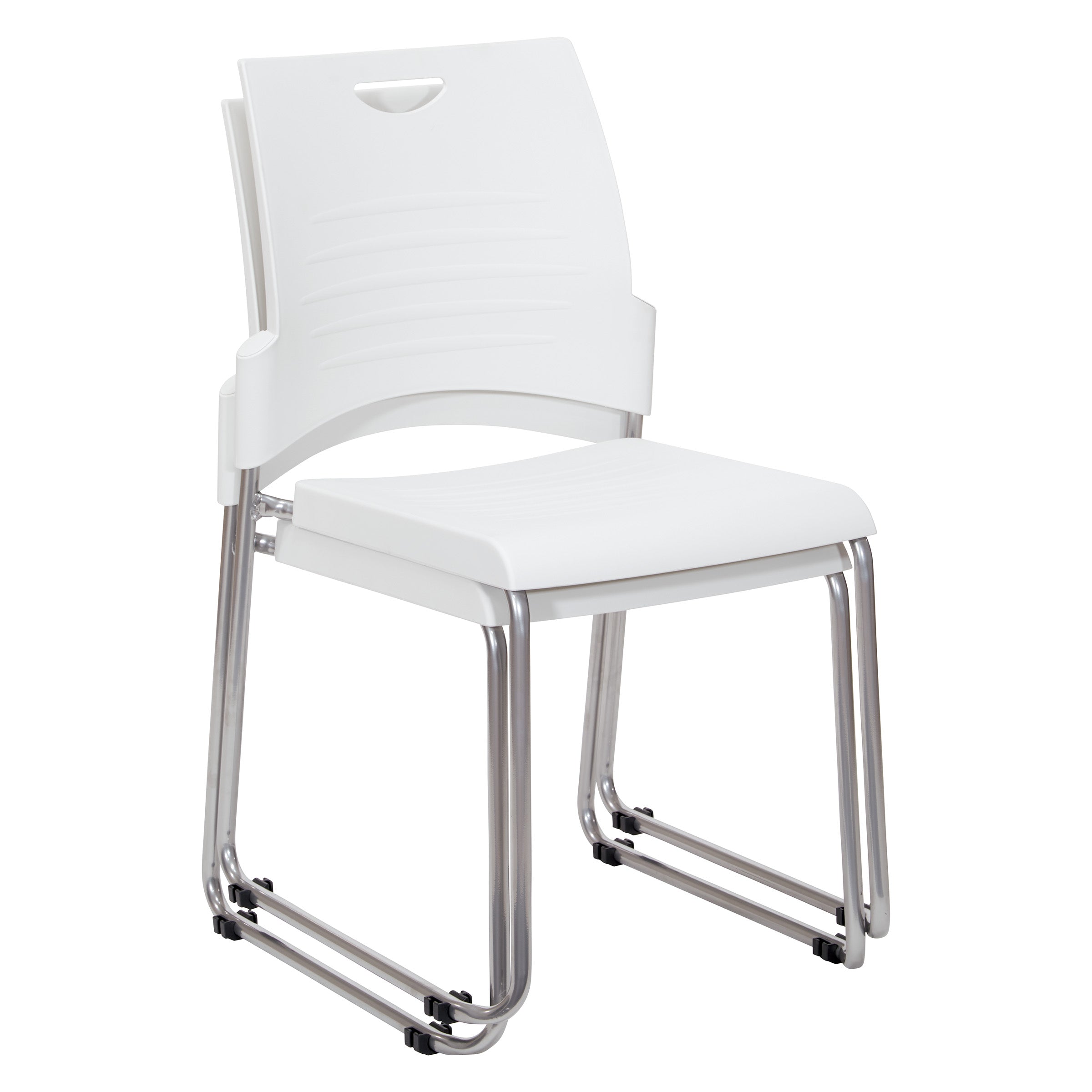 Sled Base Leg Stack Chair