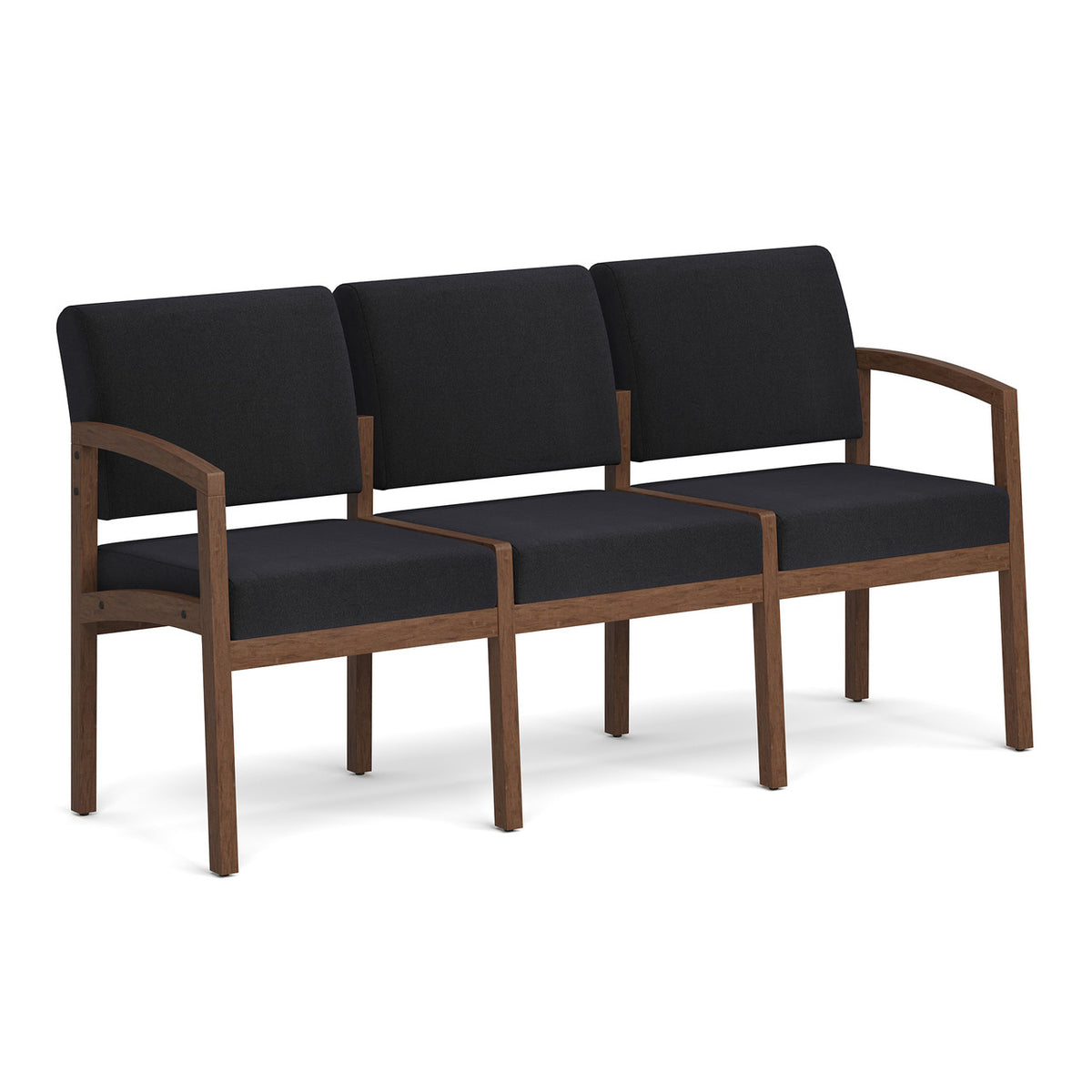 OfficeSource Baker 3-Seater with Half Arm (OSGS4026)
