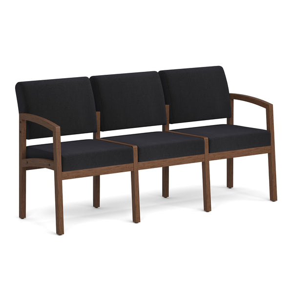 OfficeSource Baker 3-Seater with Half Arm (OSGS4026)