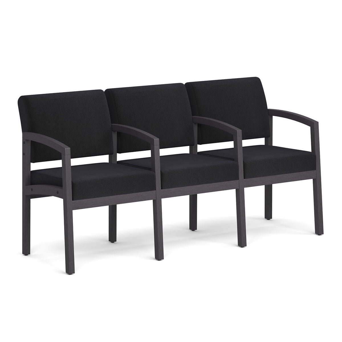 OfficeSource Baker 3-Seater with Full Arm (OSGS4022)