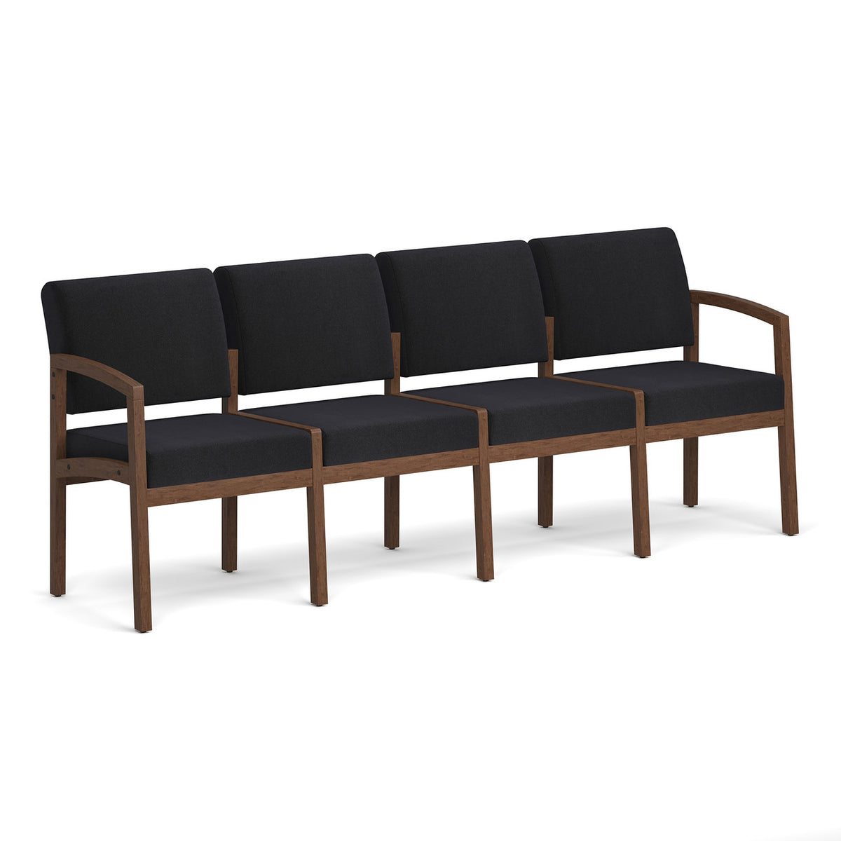 OfficeSource Baker 4-Seater with Half Arm (OSGS4027)