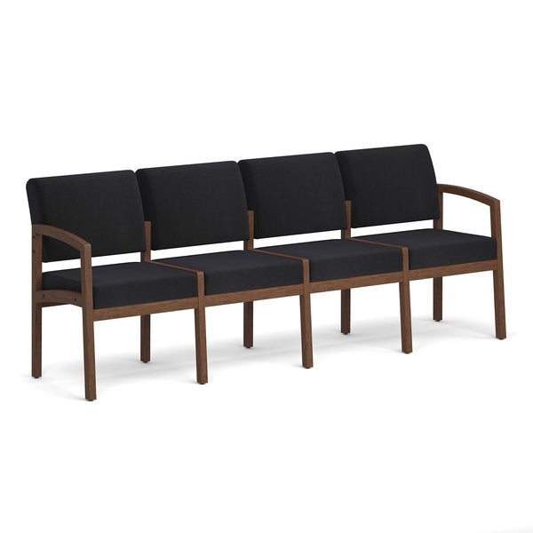 OfficeSource Baker 4-Seater with Half Arm (OSGS4027)